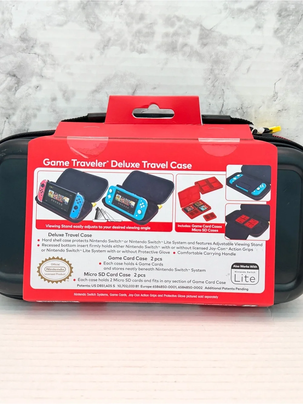 Nintendo Super Mario Carry Case in Red, White, Multicolor